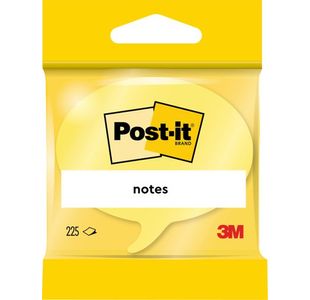 3M Post-It Shape Cubes 225S Ast Pk12