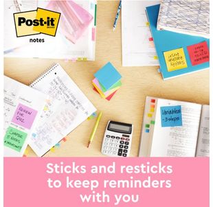 Post-It Notes Wrm Neon 127X76 Pk6