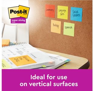 Post-It Super Sticky Ast X3Foc Pk24
