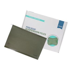 Concept Foolscap Suspension File Green C
