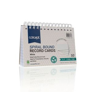 Concept Pkt.50 5�X3� Spiral Bound Re