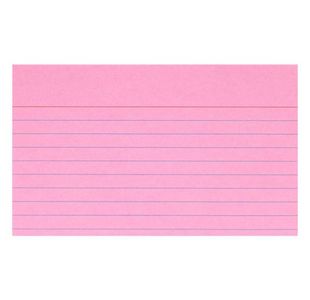 Concept Pkt.100 5�X3� Ruled Record C