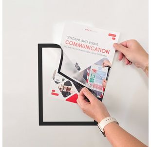 Announce Frame Solo A4 Black Pk2