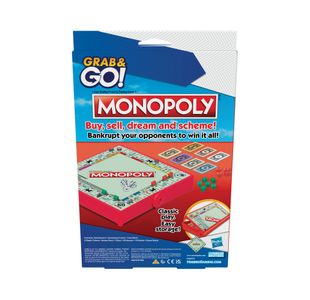 Monopoly Grab And Go Portable Game