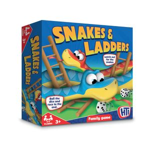 Hasbro Snakes And Ladders Board Game