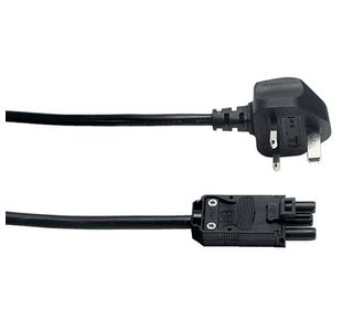 In Desk Power Module 1Xuk Socket Wht