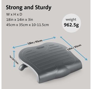 Kensington Solesaver Adj Footrest