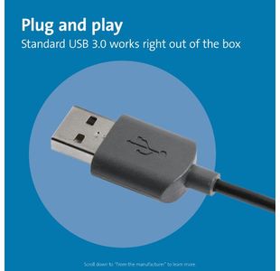 Kensington Usb Wired Mouse Blk/Grey