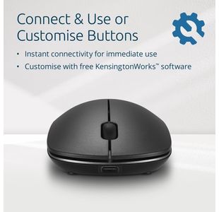 Kensington My230 Wls Rchb Mouse Blk