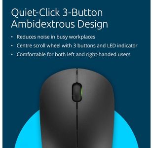 Kensington My230 Wls Rchb Mouse Blk