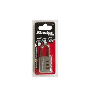 Msterlck Padlck Combi Alumnium 30Mm