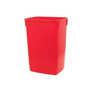 Addis 60 Litre Fliptop Rcycl Bin Red