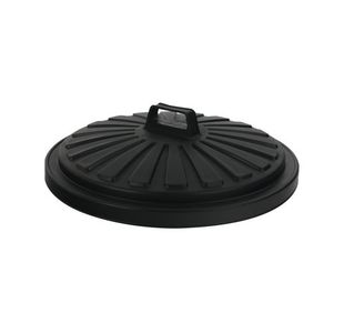 Addis Bin Lid Round Blk For 90L Base