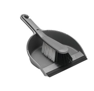 Addis Soft Dustpan/Brush Set Met