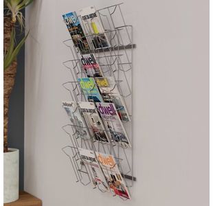 Alba Wall Mntd 7 Tier 21 Pcket Lit H