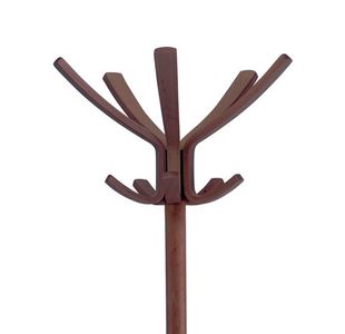 Alba Cafe Coat Stand Dark Wood