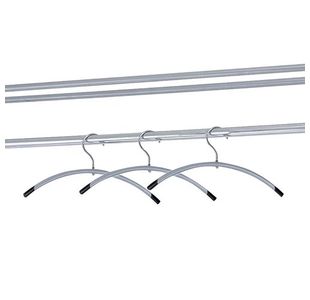Alba Metal Coat Hangers Pk6
