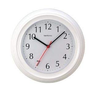 Acctim Wycombe Wall Clock Wht 21412