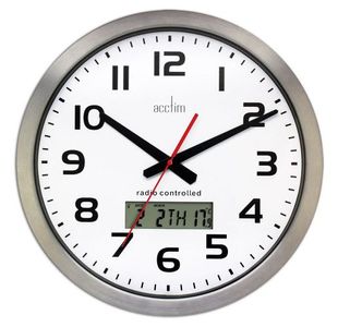 Acctim Meridn Rc Wl Clock Alm 74447