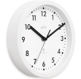 Acctim Nardo Radio Cntl Wclock White