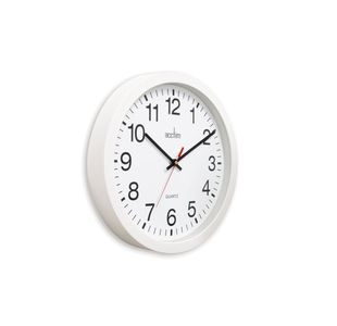 Acctim Controller Wall Clock Wht