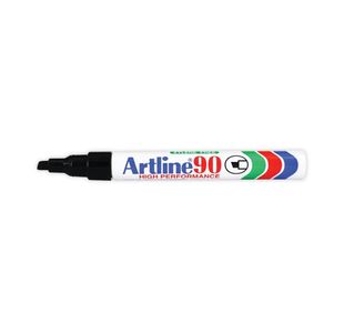 Artline 90 Markers Black Pk12