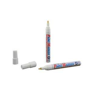 Artline 400 Wht B/Tip Paintmark Pk12