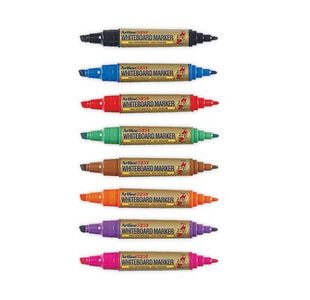 Artline 2In1 Dry Mrkr Chisl Ass Pk8