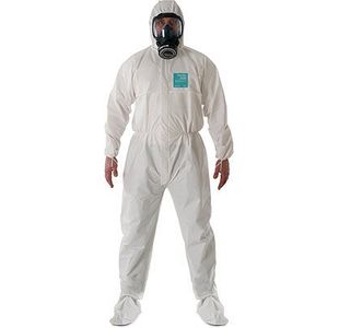 Alphatec 2000 122 Wht Coverall Xl