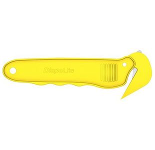 Dispo Lite Ylw Disb Box Cutter Pk25