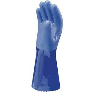 660 Blue Pvc Gloves 1Pr 9