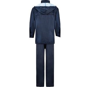 Navy Waterproof Rain Suit S