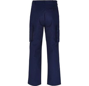 Mens Navy Cargo Trousers 30R