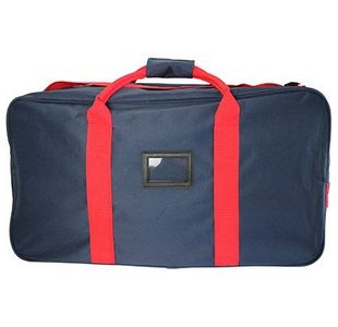 Navy/Red Holdall