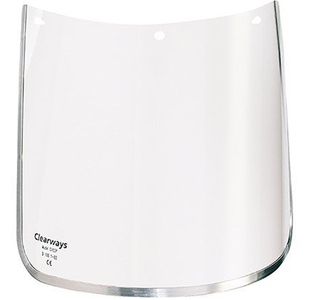 Clearways Clear Polycarbonate Visor