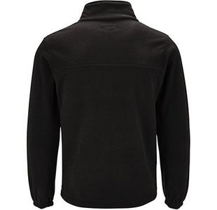 Unisex Black Fleece Jacket S