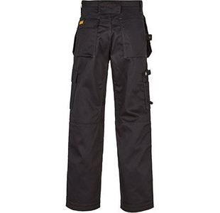 Pro Tradesman Mens Blk Work Trs 40R