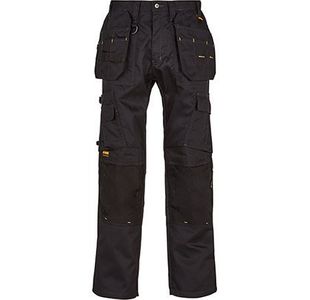 Pro Tradesman Mens Blk Work Trs 36T