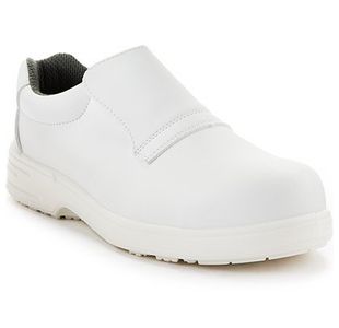 White Slip-On S2 Safety Shoes 6