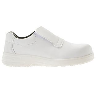 White Slip-On S2 Safety Shoes 8