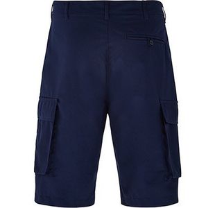 Mens Navy Cargo Shorts 36