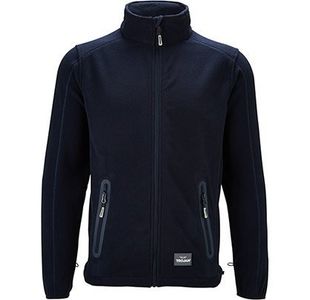 Navy Micro Fleece Jacket M