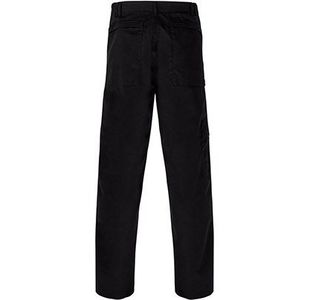 Mens Black Action Work Trs 38S