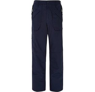 Womens Navy Action Trs 8 29L