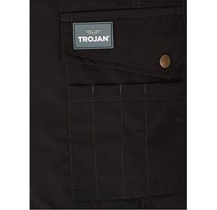 Mens Black/Grey Mpocket Trousers 48R