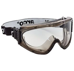 Indirect-Vent Clear-Lens Saf Goggles