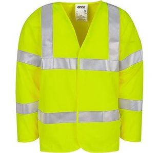 Ylw Ls Flame-Retardant Hi-Vis Vest M