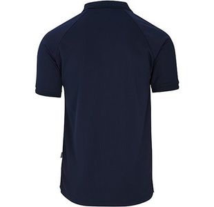 Navy Antibacterial Wicking Polo 2Xl