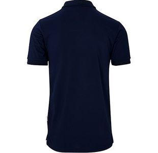 Navy Wicking Polo Shirt L