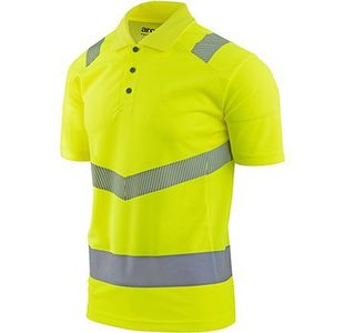 Yellow Hi-Vis Polo Shirt 4Xl